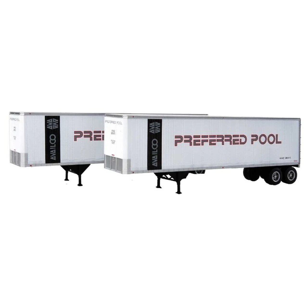 Walthers SceneMaster 949-2515 - 40' Trailmobile Trailer 2-Pack Preferred Pool - HO Scale 3 Walthers SceneMaster 949-2515 - 40' Trailmobile Trailer 2-Pack Preferred Pool - HO Scale