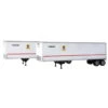 Walthers SceneMaster 949-2517 - 40' Trailmobile Trailer 2-Pack US Postal Service (USPS) - HO Scale -Vallejo Shop wal949 2517a 26238.1645224590