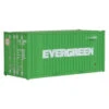 Walthers SceneMaster 949-8002 - 20' Rib Container Evergreen - HO Scale -Vallejo Shop wal949 8002 61371.1645224612