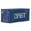 Walthers SceneMaster 949-8009 - 20' Container CAST - HO Scale -Vallejo Shop wal949 8009 06331.1645224613