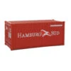 Walthers SceneMaster 949-8058 - 20' Corrugated Container Hamburg Sud - HO Scale -Vallejo Shop wal949 8058 84938.1645224615
