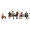 Woodland Scenics #1829 - People Sitting - HO Scale -Vallejo Shop woo1829 01145.1645224744