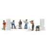 Woodland Scenics #1876 - Lumberjacks - HO Scale -Vallejo Shop woo1876 20956.1645224753