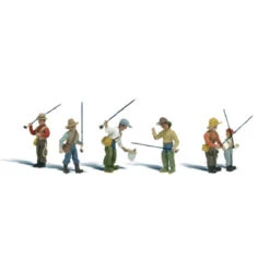 Woodland Scenics #1910 - Fly Fishermen - HO Scale