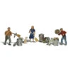 Woodland Scenics #2158 - People And Pesky Raccoons - N Scale -Vallejo Shop woo2157 56218.1645224783
