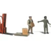 Woodland Scenics #2192 - Workers With Forklift - N Scale -Vallejo Shop woo2192a 52063.1645224789
