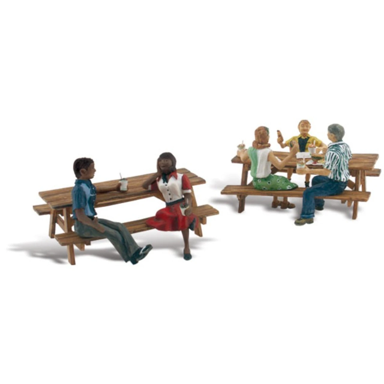 Woodland Scenics #2214 - Outdoor Dining - N Scale 3 Woodland Scenics #2214 - Outdoor Dining - N Scale
