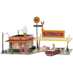 Woodland Scenics 4929 - Drive N Dine - Built-&-Ready Landmark Structure - N Scale