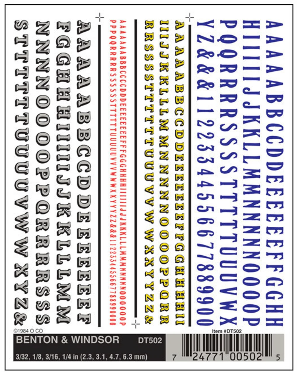 Woodland Scenics #502 - Benton & Windsor 3 Woodland Scenics #502 - Benton & Windsor