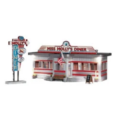 Woodland Scenics 4956 - Miss Molly's Diner - N Scale