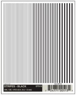Woodland Scenics #513 - Stripes Black