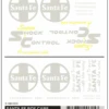 Woodland Scenics #605 - Santa Fe Box Cars